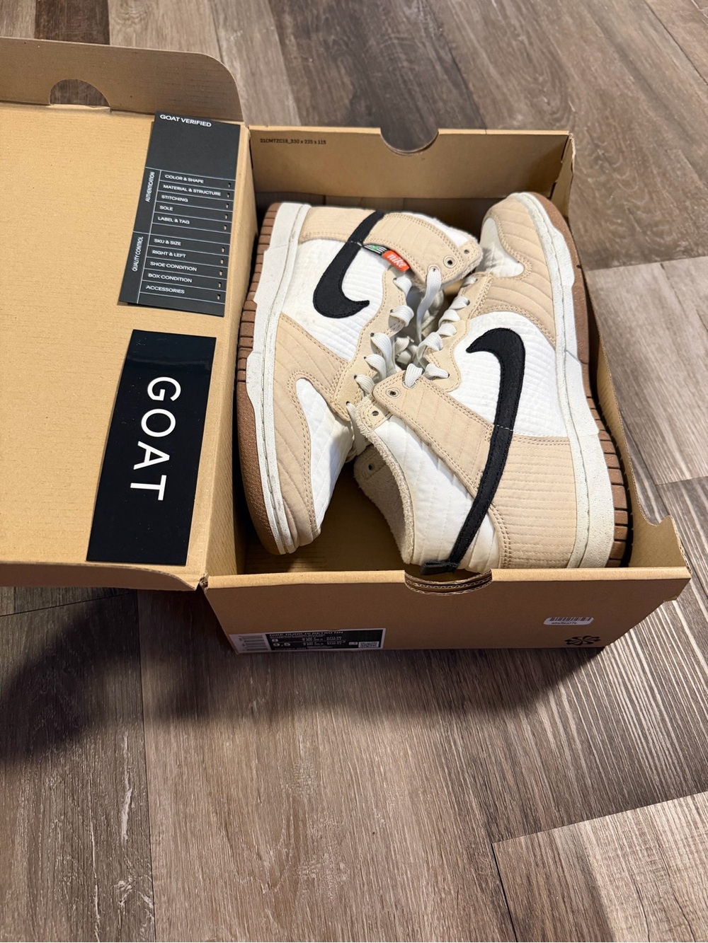 Nike Dunk Hi Retro M7 W9.5 Sneaker